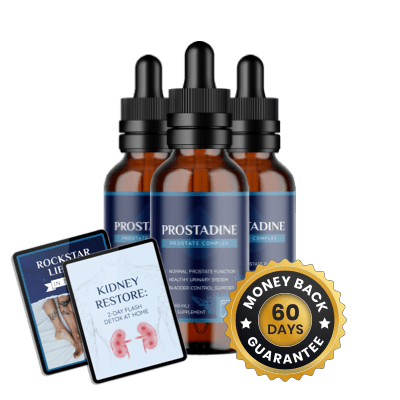 Prostadine - 3 Bottles + 2 Ebooks