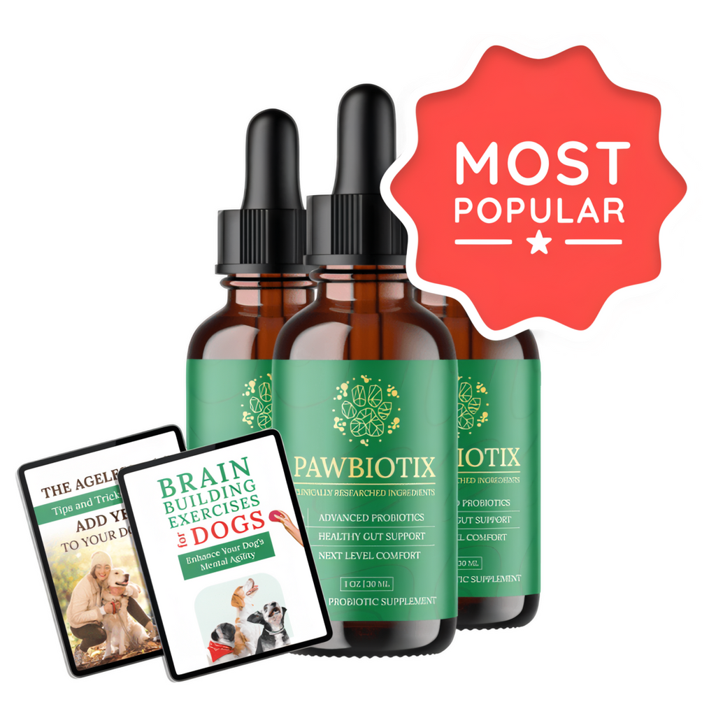 Pawbiotix - 3 Bottles + 2  Ebooks